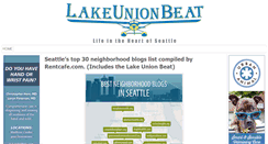 Desktop Screenshot of lakeunionbeat.com